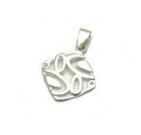 PE001186 Sterling silver pendant 925 solid Empress